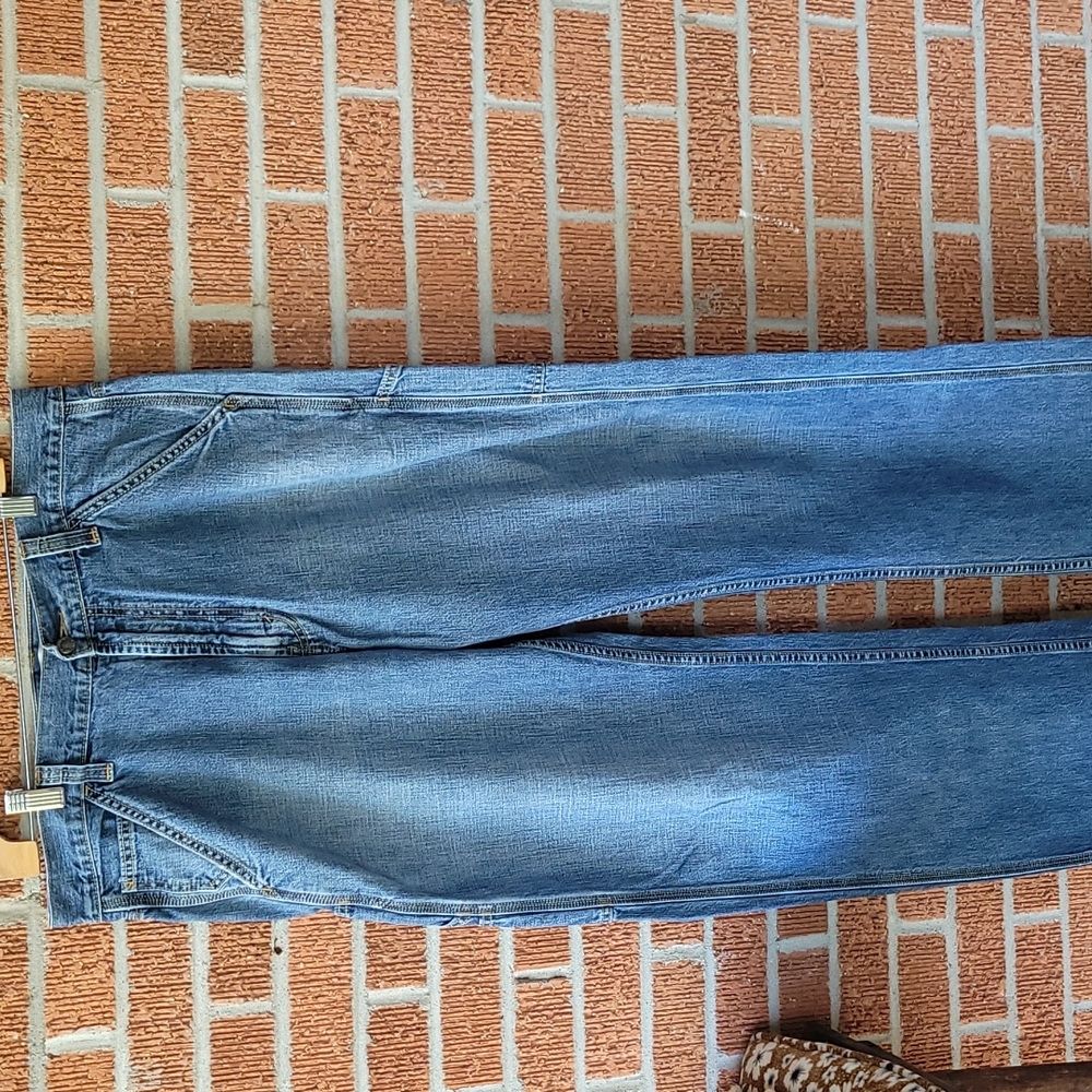 Levis carpenter loose straight jeans size 34x36